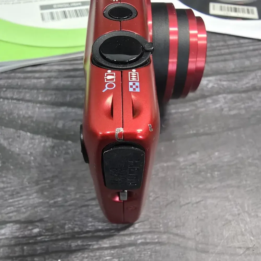 Canon PowerShot ELPH 300 HS 12.1MP Digital Camera Red Bundle CIB - Original Box